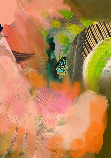 Butterfly Monsoon Giclée Art Print The Flutterby Effect Art Print