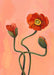 Painterly Poppies Red Giclée Art Print Painterly Poppies Art Print