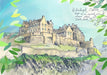 Edinburgh Castle Matte Art Print Essential Edinburgh Art Print