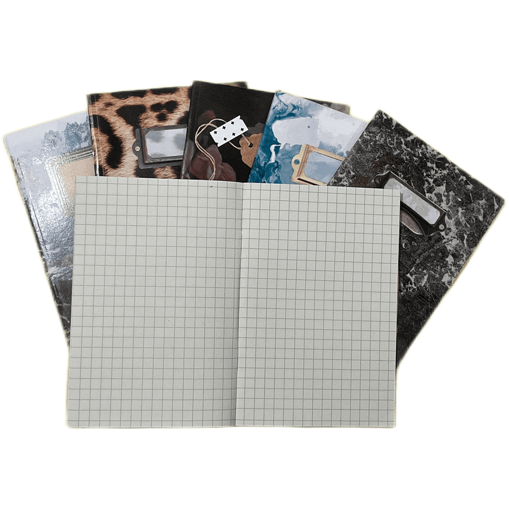 Leopard Fur Pocket Notebook Stationery by diedododa Grid Notebook