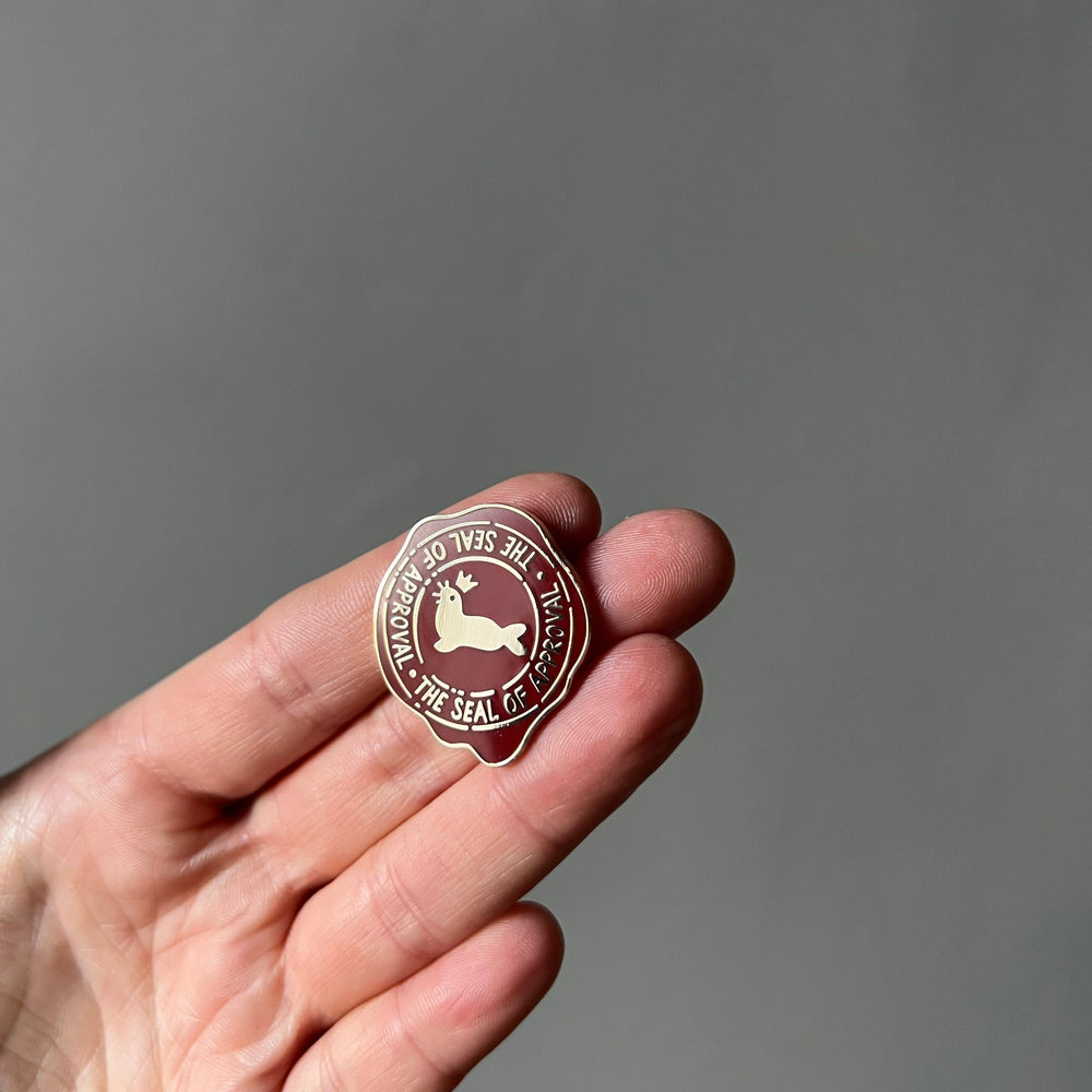 Seal Of Approval Pin Pins by diedododa Pin