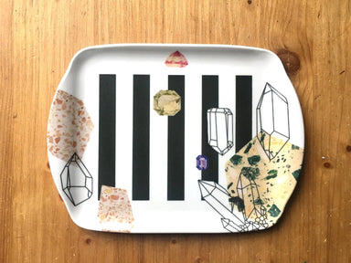 Mineral Facets Scatter Tray Trays by diedododa Melamine Tray