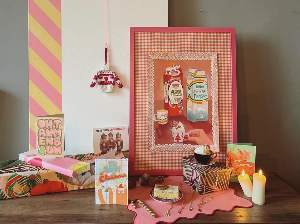 picture of Decoration-Orange-Textile-Interior design-Pink-Creative arts-Tableware-Candle-Event-807544218050508.jpg