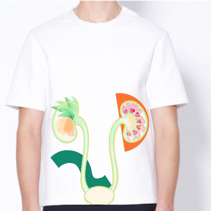 Image of Outerwear-Hairstyle-Product-Neck-Textile-Sleeve-Font-T-shirt-Aqua-1847678468726630