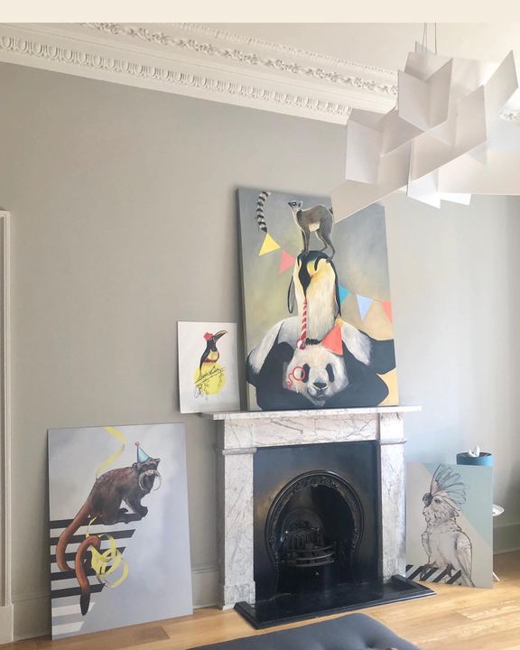 Image of Shelf-Room-Wall-Interior design-Furniture-Shelving-Hearth-Living room-Floor-1694599874034491