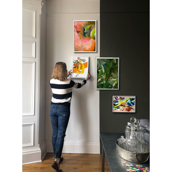 picture of Shelf-Green-Orange-Furniture-Room-Shelving-Plant-Wood-Interior design-1756585111169300.jpg