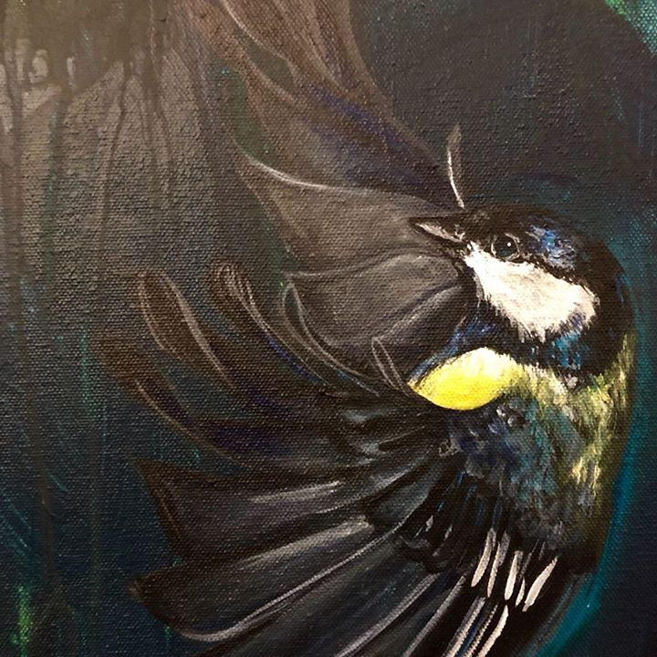 Image of Feather-Bird-Bird-of-paradise-Wing-Carpenter bee-Beak----1204762086351608