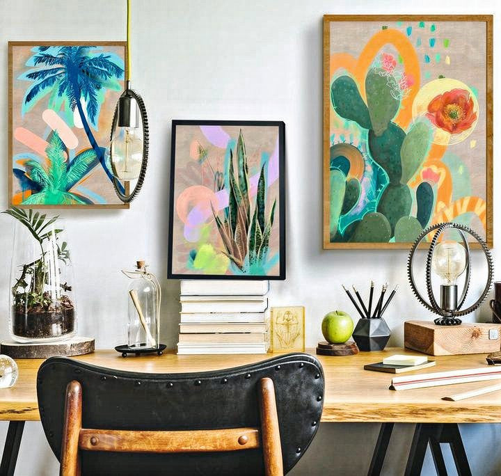 New Wall Art Series - Heat Flares