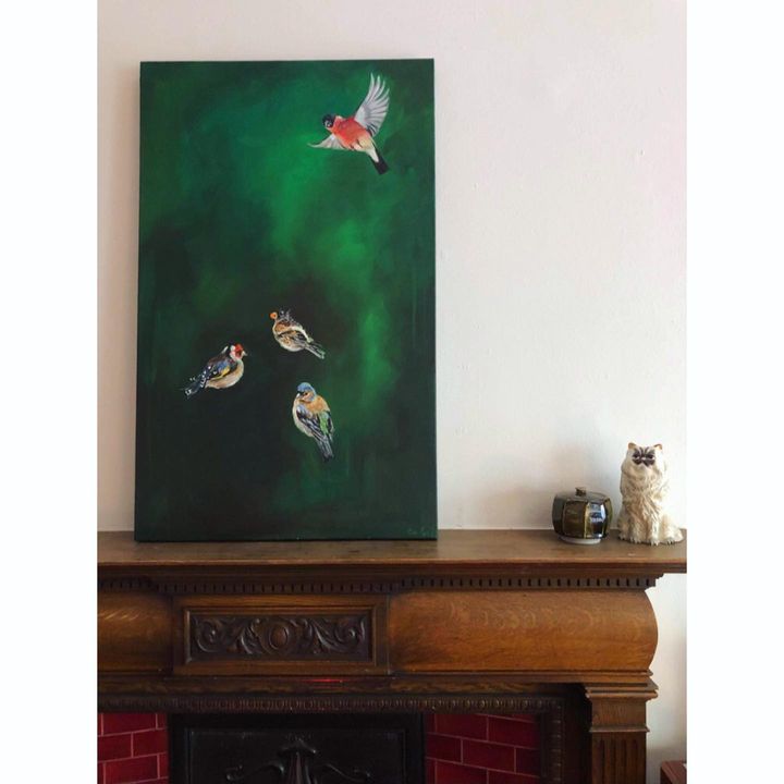 picture of Painting-Wall-Room-Wall sticker-Art-Furniture-Rectangle-Still life-Table-1701157910045354.jpg