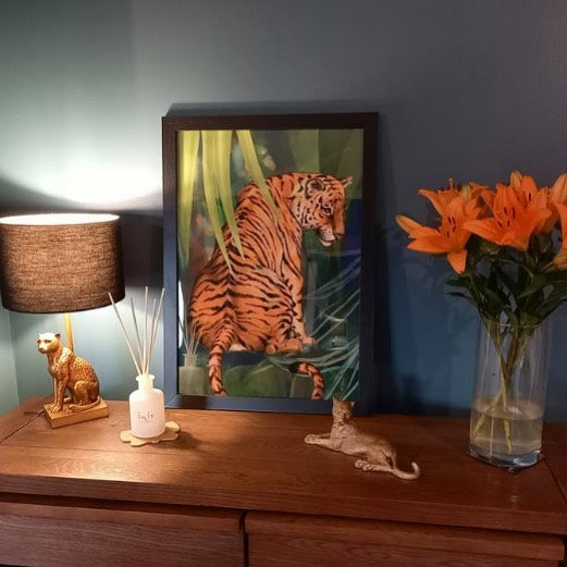 picture of Flower-Plant-Flowerpot-Table-Picture frame-Orange-Textile-Interior design-Wood-1887826551378488.jpg