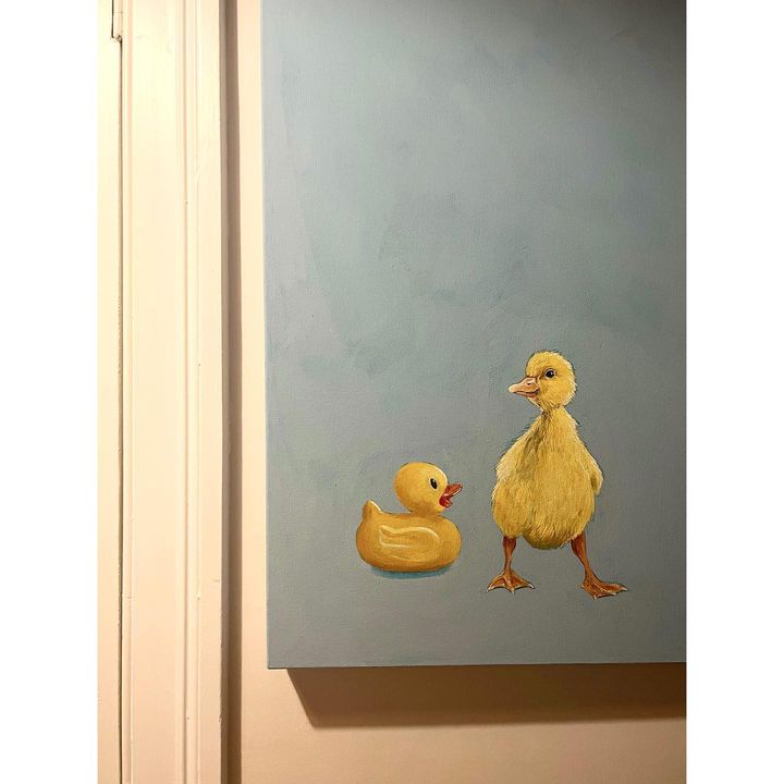 Image of Bird-Beak-Waterfowl-Ducks, geese and swans-Art-Poultry-Duck-Livestock-Water bird-657499116388353