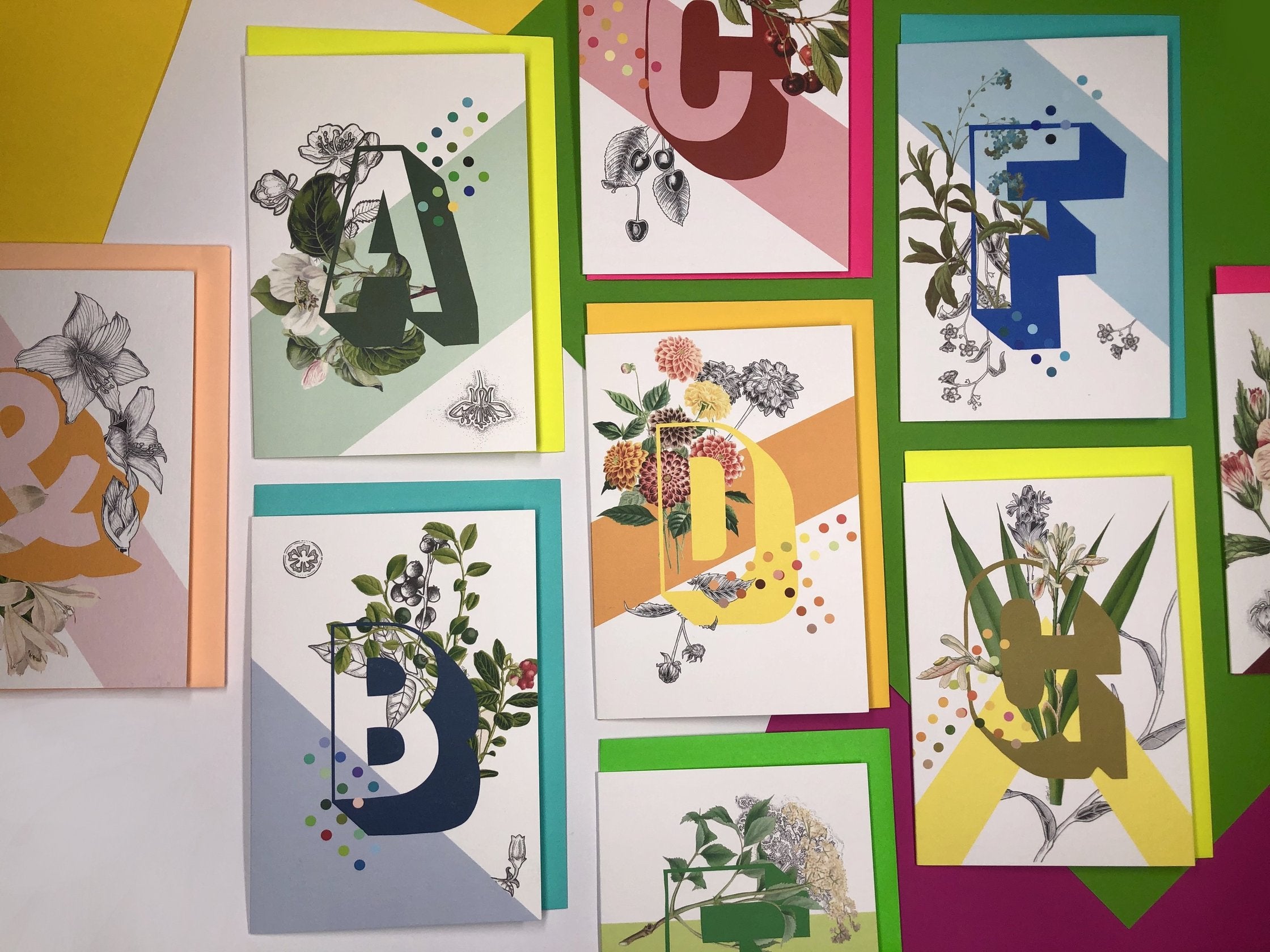 Alphabet Greeting Cards