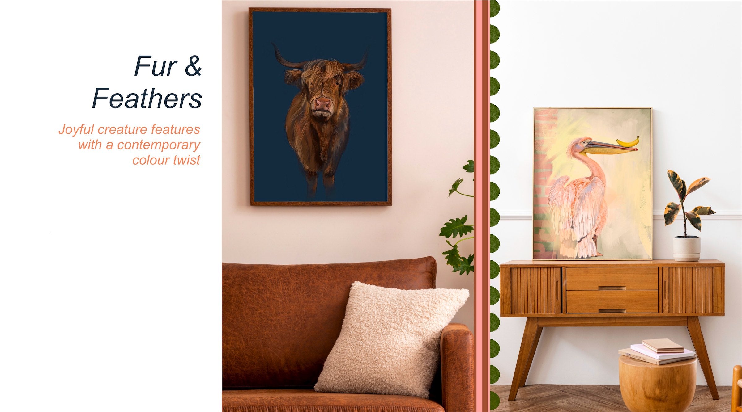 Artwork featuring Animals and Birds