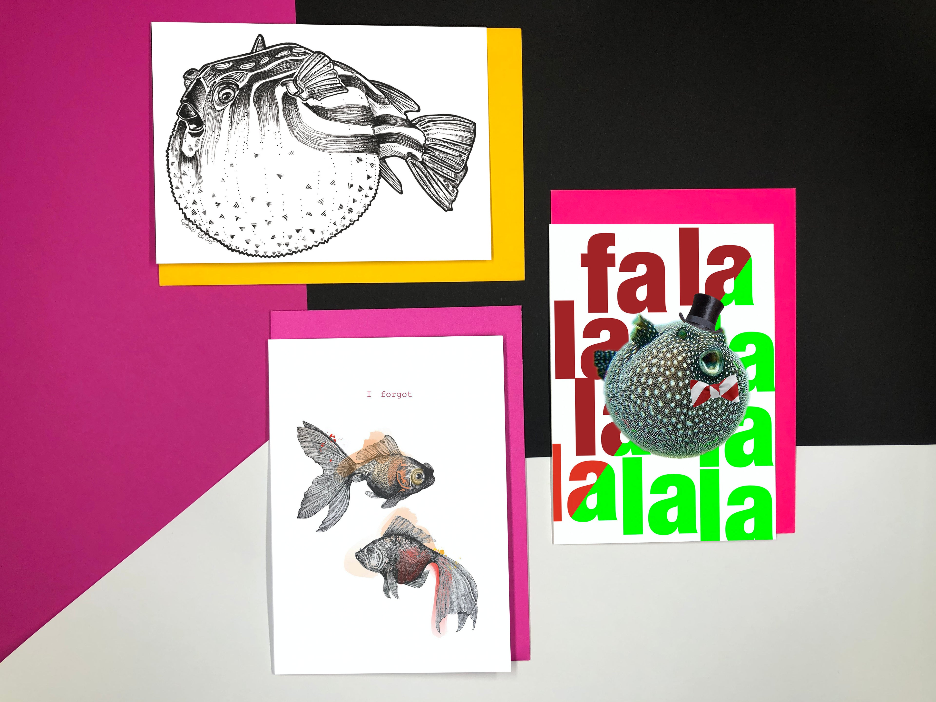 Fish Greeting Cards