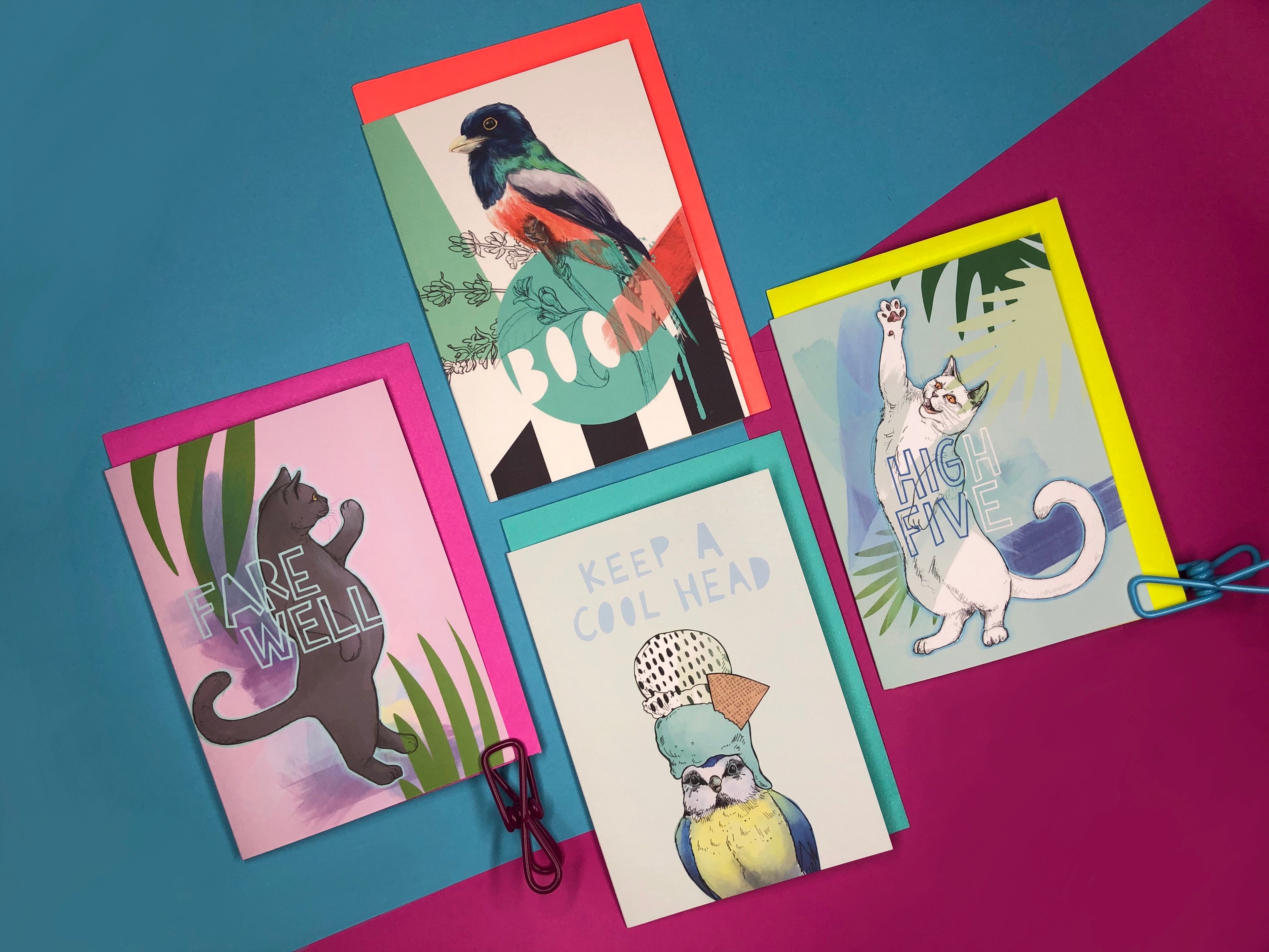 New Job & Leaving Greeting Cards