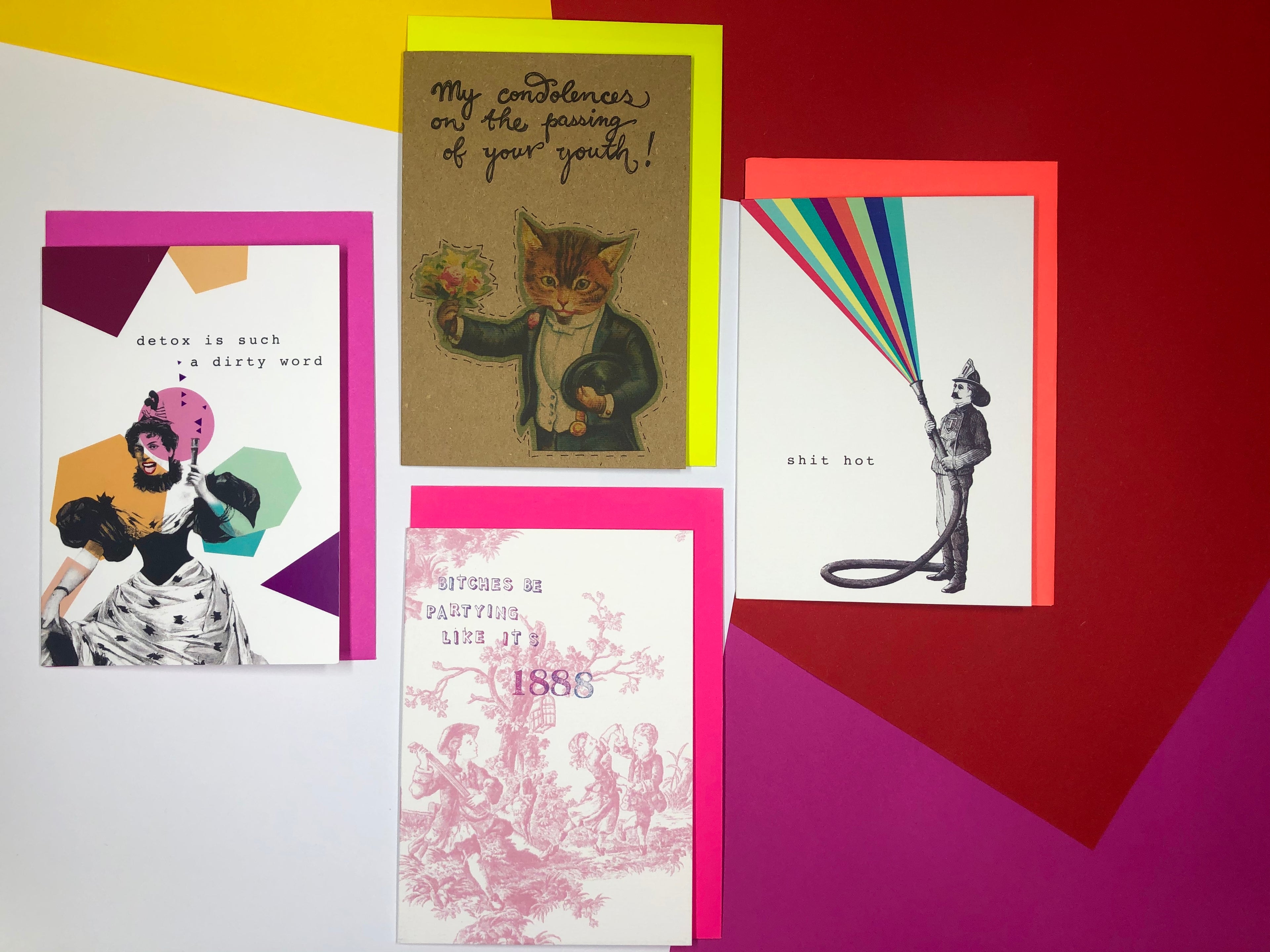 Offensive Delightful Greeting Cards