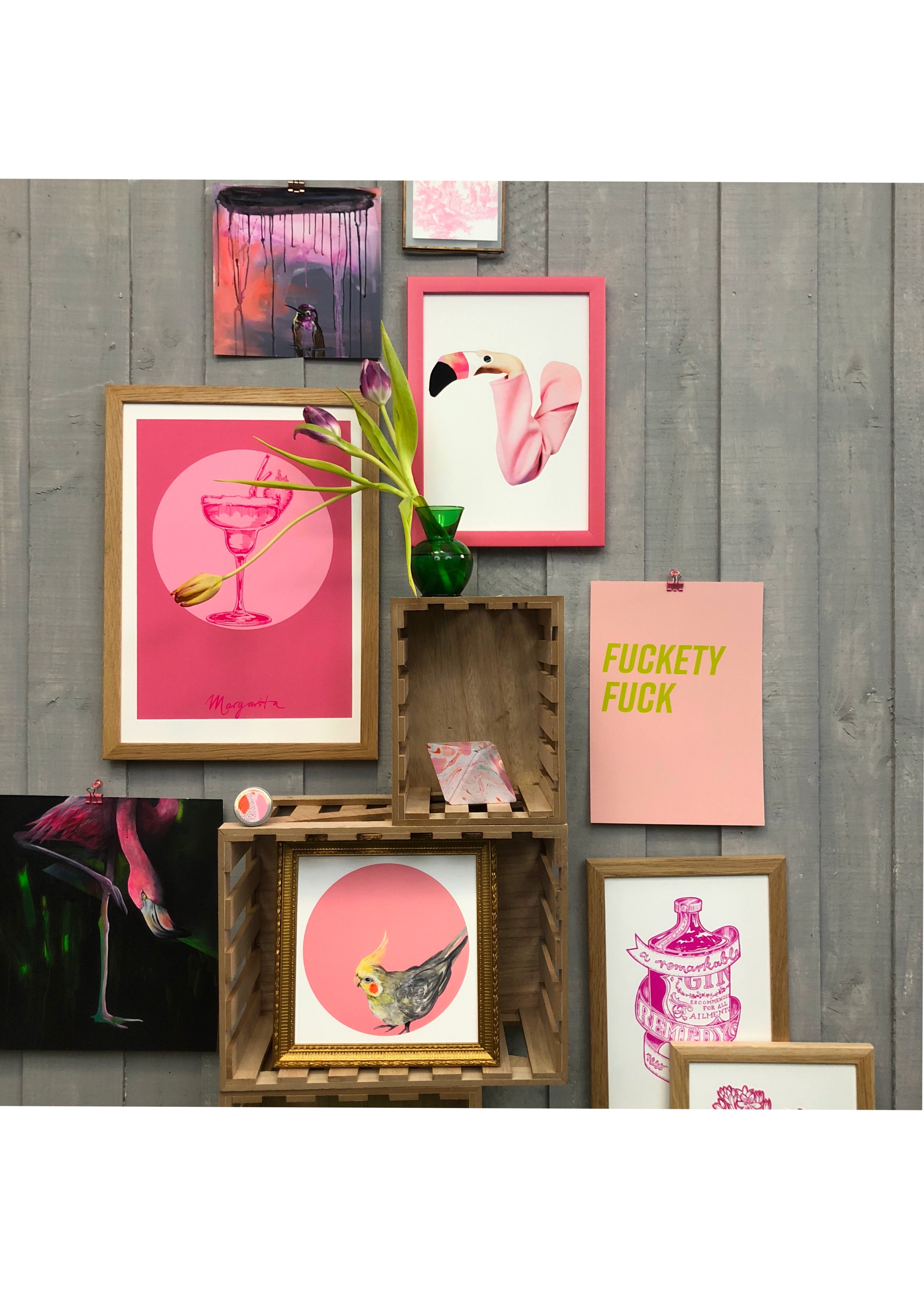 If you stop to pink about it