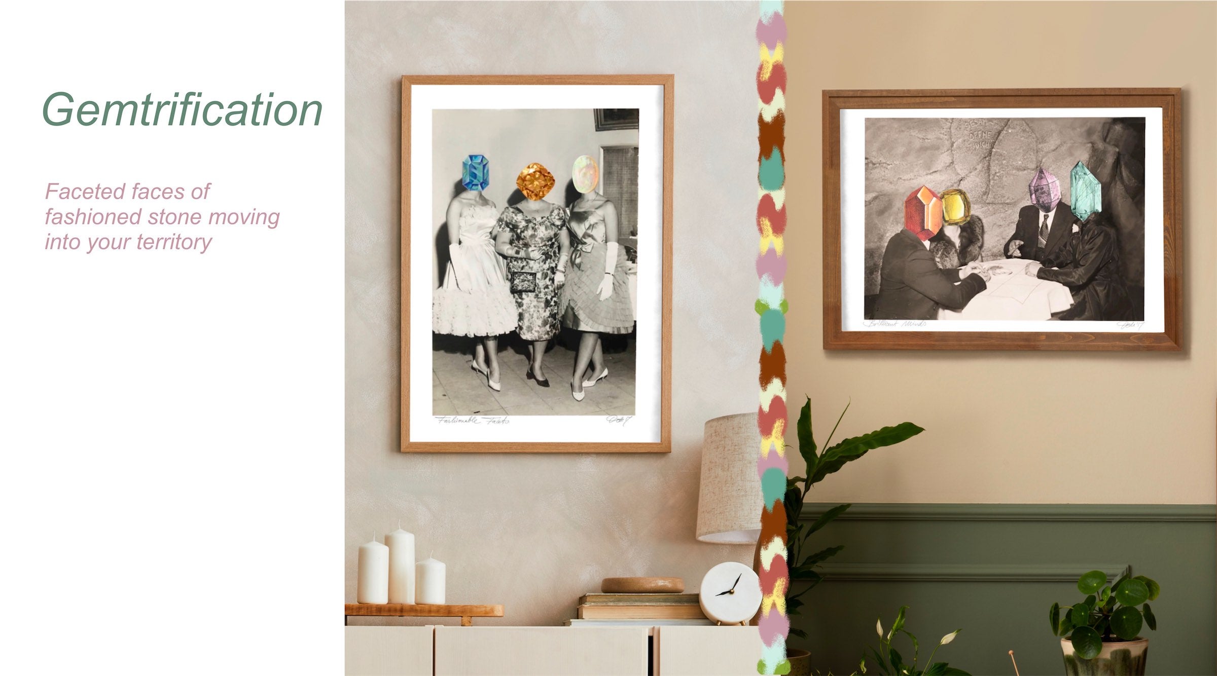 Artwork from the Gemtrification collection