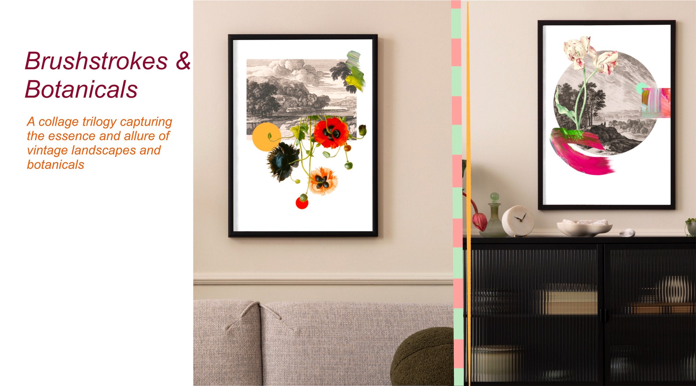 Brushstrokes & Botanicals