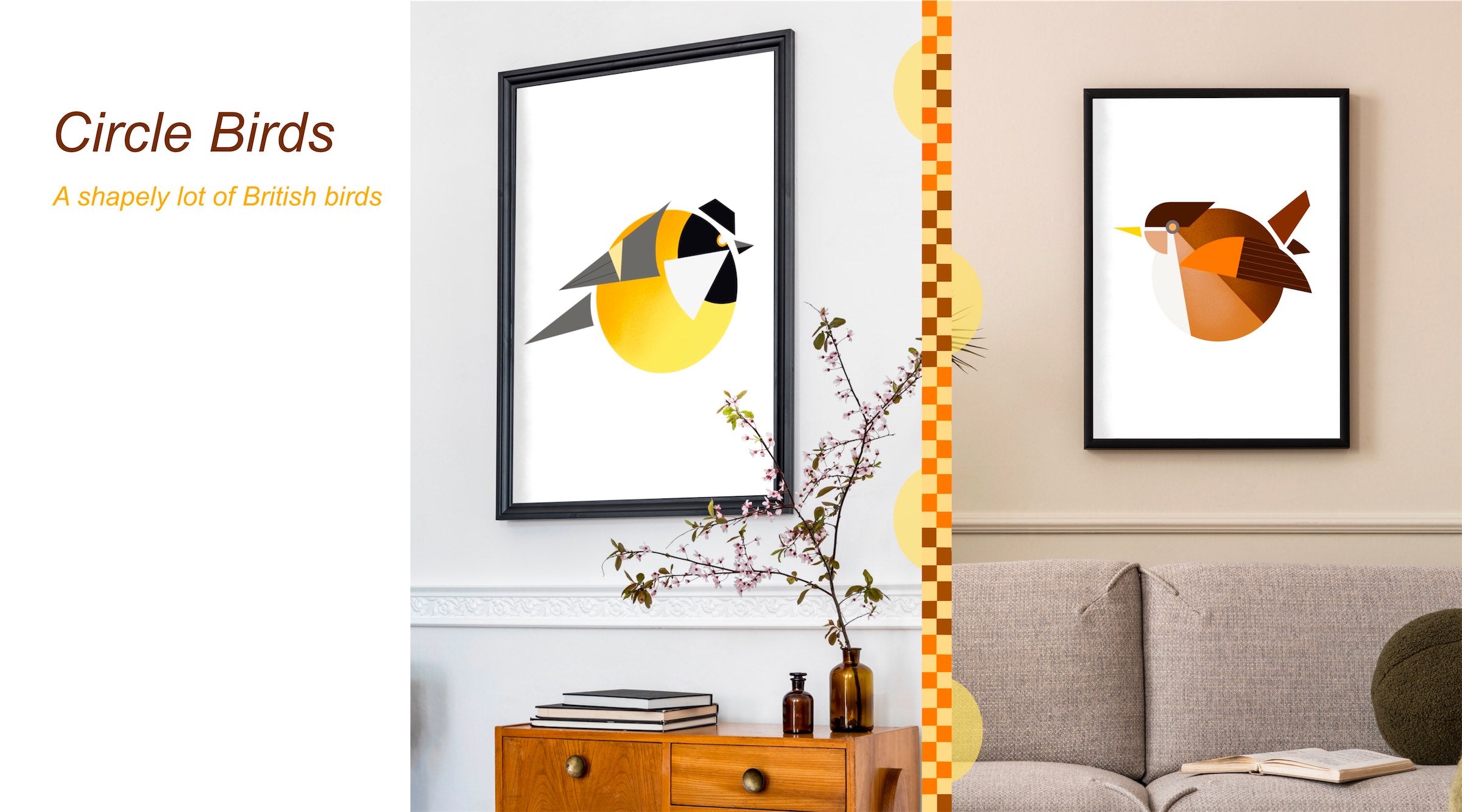 Styled Birds Wall Art