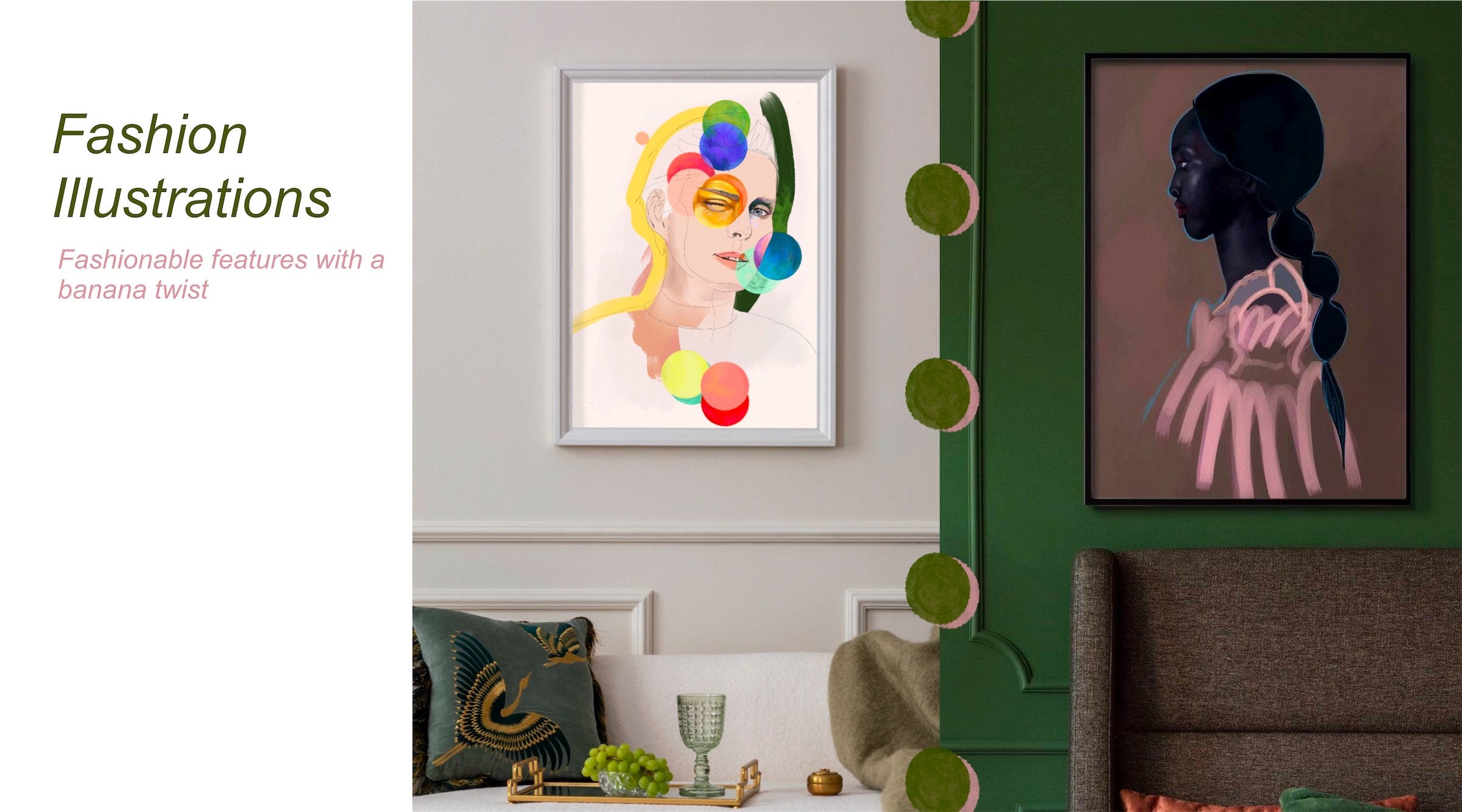 Fashion Illustration Wall Art