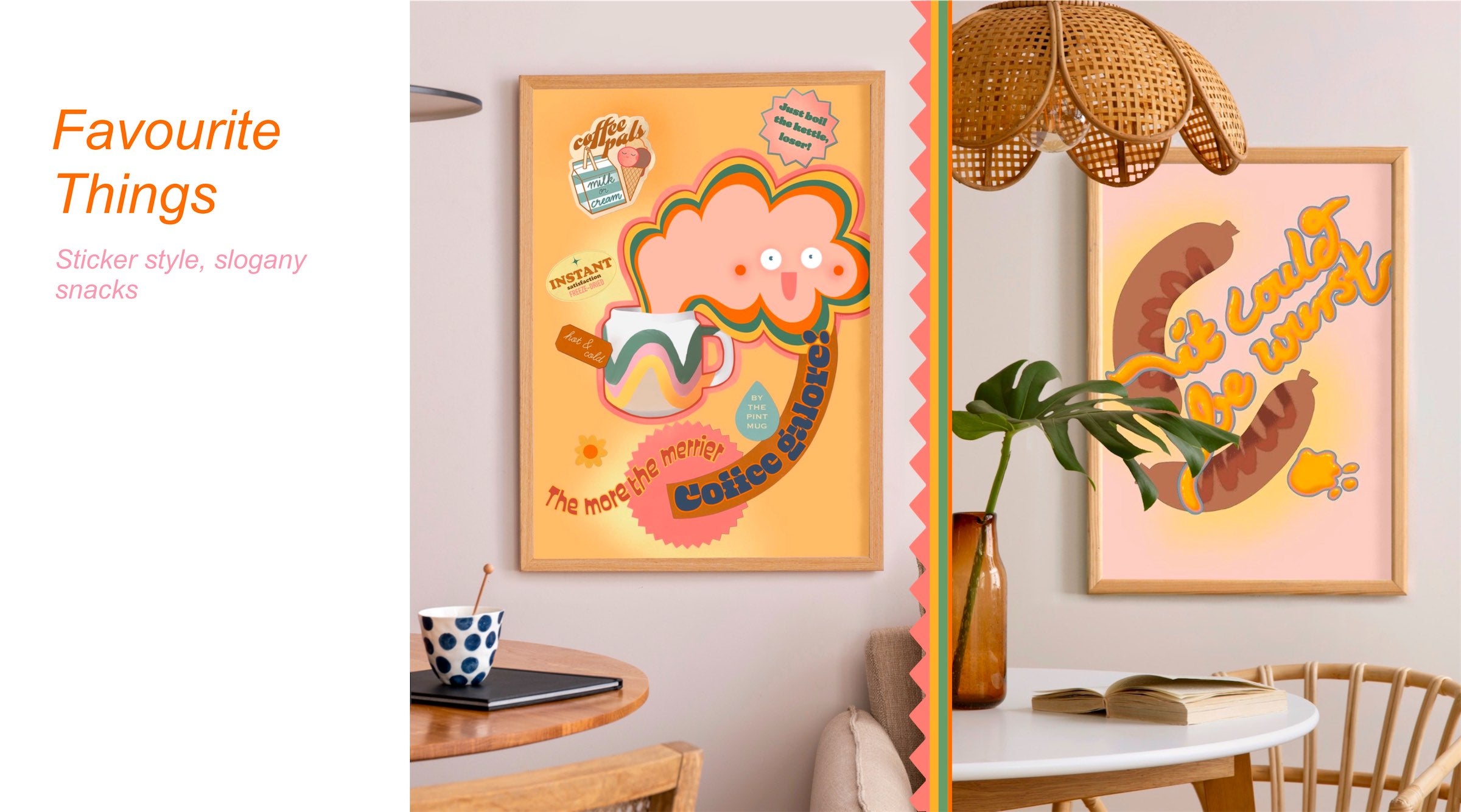 My Favourite Things Wall Art