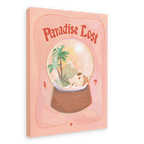 Paradise Lost Matte Canvas Print Aventures Des Créatures 28"x40"(70x100 cm) Canvas Print