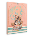 Saperlotte Ocelot Canvas Print Aventures Des Créatures 28"x40"(70x100 cm) Canvas Print