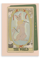 The World Canvas Print Tarot Cats 28"x40"(70x100 cm) Canvas Print