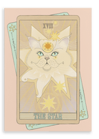The Star Canvas Print Tarot Cats 28"x40"(70x100 cm) Canvas Print