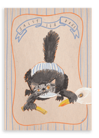 Salty Sea Dogs Matte Canvas Print Sketchy Strays 28"x40"(70x100 cm) Canvas Print