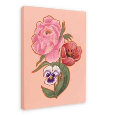 May Canvas Print Birthday Blooms 28"x40"(70x100 cm) Canvas Print