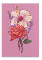 June Canvas Print Birthday Blooms 28"x40"(70x100 cm) Canvas Print