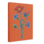 July Canvas Print Birthday Blooms 28"x40"(70x100 cm) Canvas Print