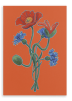 July Canvas Print Birthday Blooms 28"x40"(70x100 cm) Canvas Print