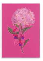 September Canvas Print Birthday Blooms 28"x40"(70x100 cm) Canvas Print