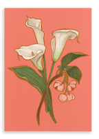 November Canvas Print Birthday Blooms 28"x40"(70x100 cm) Canvas Print