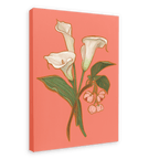 November Canvas Print Birthday Blooms 28"x40"(70x100 cm) Canvas Print