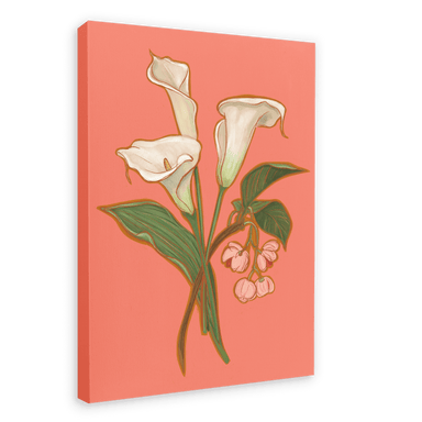 November Canvas Print Birthday Blooms 28"x40"(70x100 cm) Canvas Print