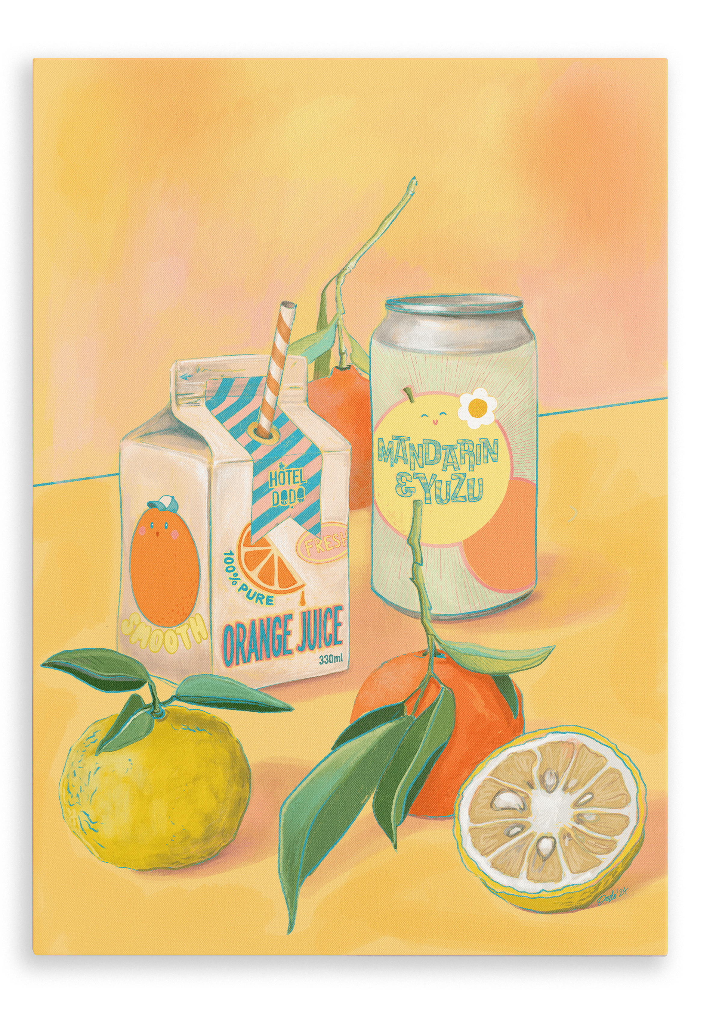 Hôtel Dodo Juicy Fruit Giclée Canvas Print Hôtel Dodo 28