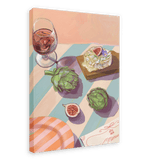 Figgy Cheese And 'Chokes Giclée Canvas Print