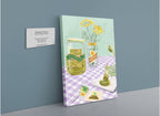 Pickle Party Giclée Canvas Print Hôtel Dodo 28"x40"(70x100 cm) Canvas Print