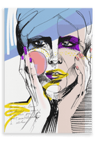 Hair Canvas Print a la mode 28"x40"(70x100 cm) Canvas Print