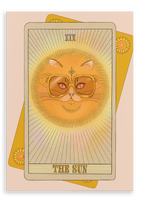 The Sun Canvas Print Tarot Cats 28"x40"(70x100 cm) Canvas Print