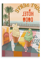 Soft Serve Giclée Canvas Print Hôtel Dodo 28"x40"(70x100 cm) Canvas Print