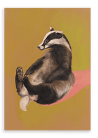 Bonnie Badger Giclée Canvas Print Creature Features 28"x40"(70x100 cm) Canvas Print