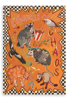 Créatures du Chaos Matte Canvas Print Aventures Des Créatures 28"x40"(70x100 cm) Canvas Print