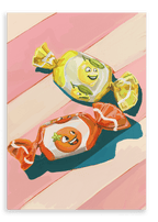 Pillow Sweets Citrus Giclée Canvas Print Hôtel Dodo 28"x40"(70x100 cm) Canvas Print