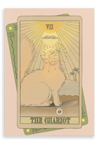 The Chariot Canvas Print Tarot Cats 28"x40"(70x100 cm) Canvas Print