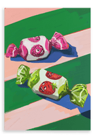 Pillow Sweets Pillow Berry Faves Giclée Canvas Print Hôtel Dodo 28"x40"(70x100 cm) Canvas Print